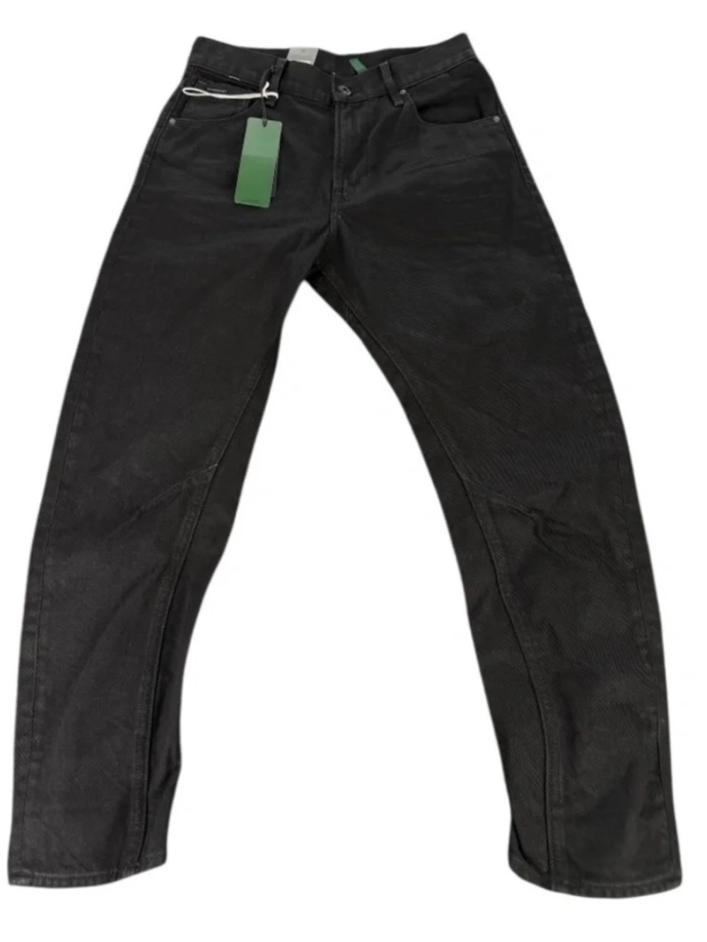 G-Star RAW ARC 3D Boyfriend Jeans NWT Jet Black Stretch W24 L30